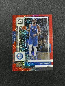 Joel Embiid ジョエル・エンビード 2022-23 Panini NBA Donruss Optic Red Sparkle Prizm シクサーズ