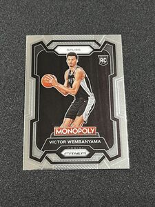 【RC】 Victor Wembanyama ビクター・ウェンバンヤマ 2023-24 Panini NBA Prizm Monopoly Rookie スパーズ