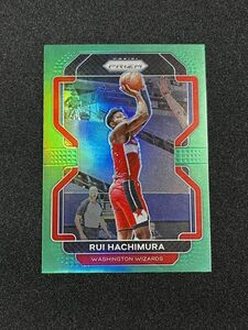 Rui Hachimura 八村塁 2021-22 Panini NBA Prizm Green Prizm ウィザーズ レイカーズ