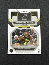 Jarred Vanderbilt ジャレッド・バンダービルト 2022-23 Panini NBA Prizm Silver Prizm Auto 直筆サイン ジャズ レイカーズ_画像2