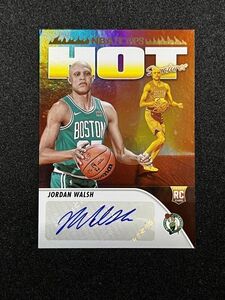 【RC】 Jordan Walsh ジョーダン・ウォルシュ 2023-24 Panini NBA Hoops Rookie Auto 直筆サイン セルティックス *説明必読