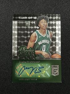 【RC】 MarJon Beauchamp マージョン・ボーチャンプ 2022-23 Panini NBA Donruss Elite Rookie Auto 直筆サイン バックス