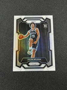 【175枚限定】 Jalen Wilson ジェイレン・ウィルソン 2023-24 Panini NBA Prizm White Prizm Rookie ネッツ