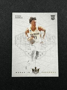 【RC】 Dyson Daniels ダイソン・ダニエルズ 2022-23 Panini NBA Court Kings Works in Progress Rookie ペリカンズ