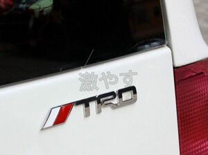 TOYOTA TRD 3D エンブレム 金属製　1枚【新品、送料込み】