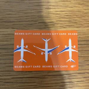 BEAMS GIFT CARD Beams подарок карта 3000 иен минут 