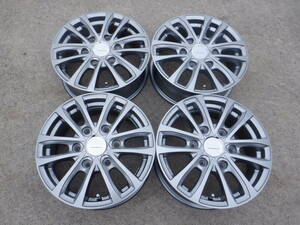 weds PRODITA 15 Inch 5.5J +42 PCD139.7 6H 4枚SET E25 E26 Caravan