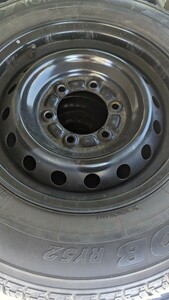 ハイエース　ホイール4本セット　195/80R15　6J