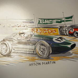 オートモビリア アストンマーチン フォーミュラカー Ｆ1 AUTOMOBILIA ASTON MARTIN FORMULA ONE セラミックタイルの画像3