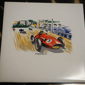 オートモビリア マセラティ フォーミュラカー Ｆ1 AUTOMOBILIA  MASERATI FORMULA ONE セラミックタイルの画像1