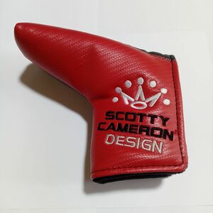 【新品・未使用】パター用カバー クラウン&SCOTTY CAMERON ロゴ刺繍