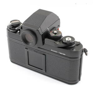 【ほぼ未使用 保障付 動作確認済】 Nikon F3/T Titan F3T Black 35mm SLR Film Camera Body ニコン F3 チタン ブラック 一眼レフ #Q7072の画像5