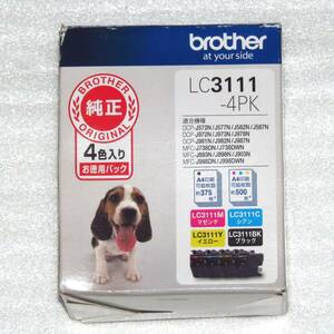 brother ブラザー 純正 LC3111-4PK　送料185円