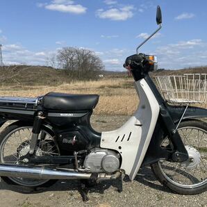 山形発★スズキ バーディー BA14A セル付き 50cc 希少2スト 旧車 実動★ 現状渡し★ 引取限定★ 売り切り★ の画像2