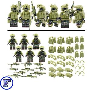 兵士 f ミニフィグ 兵隊 レゴ LEGO 互換 迷彩 子供 eHtの画像2