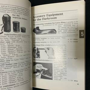 ライカ Leitz General Catalogue 1936年 大変珍しいライカ総合カタログ全95ページ 美品の画像5