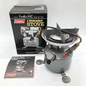 Coleman コールマン　Feather 442 フェザー442　Unleaded STOVE　アンレデッド ストーブ　422-700J 【ジャンク】