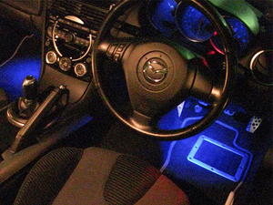 マツダ 純正オプション RX-8 フットランプ イルミネーション SE3P Foot lamp illumination MAZDA イinterior Genuine options RX8 LED