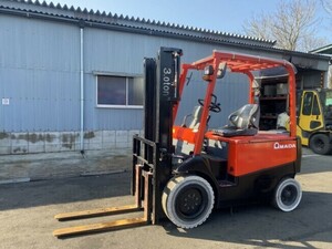 forklift Nichiyu FB30PN-75-300 2004 4,867h Batteryvehicle　積載3.0ｔ　低稼働　最大揚高3.0