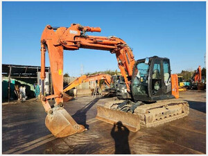 油圧ショベル(Excavator) 日立建機 ZX135USOS-5B 202003 5,073h オフsetブーム、排土板、Crane式、マル