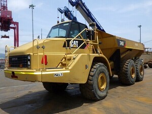 CarrierDump truck Caterpillar 740 2004 18,675h 40t中折れDump truck