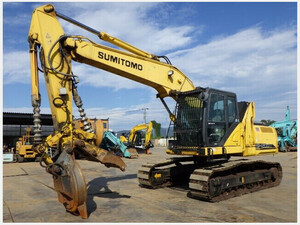 油圧ショベル(Excavator) 住友建機 SH200LC-6MF 202005 9,079h エレベーターキャブ　マグネフォーク