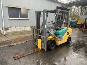 forklift Komatsu FG25C-16 2007 57h Gasoline　積載2.5ｔ　最大揚高3.0Ｍ