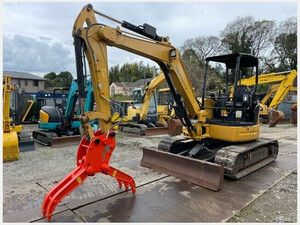 Mini油圧ショベル(Mini Excavator) Caterpillar 305E2 CR 202005 3,035h 【New itemタグチ油圧フォーク、スケルtonneバ