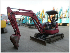 Mini油圧ショベル(Mini Excavator) クボタ U-35-5 2009 2,450h 配管included。ゴムパッド。 配管included 併用配管included マル