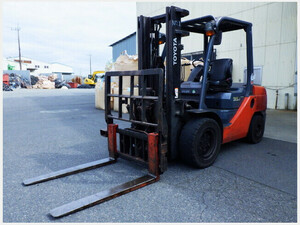 forklift Toyota 02-8FGJ35 202006 2,906h 高Year、フルフリー、ヒンジドフォーク、良質機