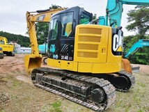 油圧ショベル(ユンボ) キャタピラー 314E CR 2015年 4,711h 配管付 マルチレバー_画像5