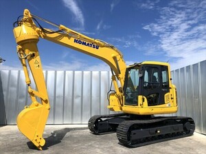 油圧ショベル(Excavator) Komatsu PC138US-8 2007 5,741h ロータリーアーム　排ガス3次 併用配管included マルチレ