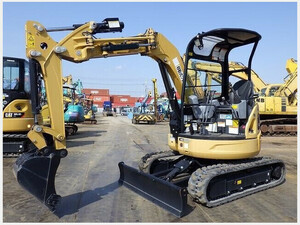 Mini油圧ショベル(Mini Excavator) Caterpillar 030 SR 202003 162h 低稼働 Crane仕様 マルチLever