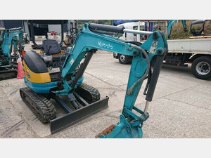 Mini油圧ショベル(Mini Excavator) クボタ U-20-3S 2012 2,806h ゴム、配管、整備済 併用配管included