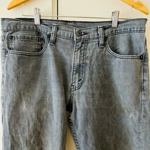 F8966cE LEVI’S 511 リーバイス511 デニムパンツ サイズW36 L30 (M～L位) グレー メンズ 135周年 ジーンズ ジーパン 古着_画像2