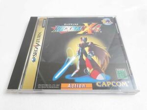 【同梱可】中古品 ゲーム セガ セガサターン ロックマンX4 説明書付き