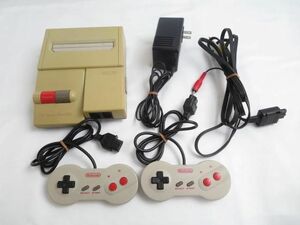 【同梱可】中古品 ゲーム ファミコン 本体 HVC-101 動作品 電源ケーブル 出力ケーブル コントローラー付き