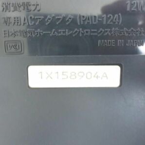 【同梱可】中古品 ゲーム セガ ジャンク品 NEC PCエンジン 本体 DUO PI-TG8 ブラック コントローラー 電源ケーブル付の画像4