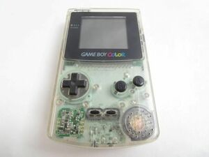 【同梱可】中古品 ゲーム ゲームボーイ 本体 CGB-001 クリア 動作品 本体のみ