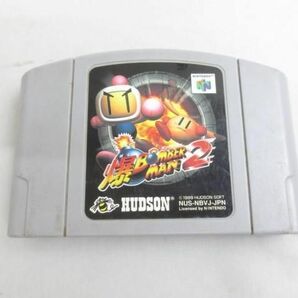 【同梱可】中古品 ゲーム NINTENDO 64 ソフト 忍たま乱太郎 64 ゲームギャラリー 爆 ボンバーマン ポケモンスタジアの画像6