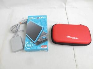 【同梱可】中古品 ゲーム ニンテンドー3DS LL 本体 JAN-001 ブラック×ダーコイズ 動作品 充電器 箱あり