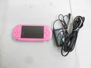 【同梱可】中古品 ゲーム PSP 本体 PSP1000 ピンク 動作品 充電器付き