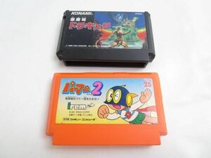 【同梱可】中古品 ゲーム ファミコン ソフト 悪魔城ドラキュラ パーマン2 秘密結社マドー団をたおせ! 2点 グッズセッ