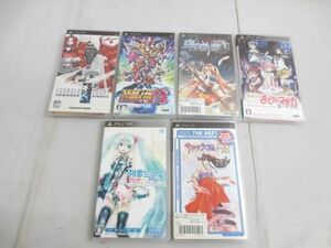 【同梱可】中古品 ゲーム PSP ソフト サクラ大戦 1&2 スーパーロボット大戦 A 初音ミク Project DIVA 他 6点 グッズ