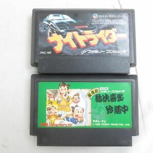 【同梱可】中古品 ゲーム ファミコン ソフト ナイトライダー 名探偵ホームズ Mからの挑戦状 時空の旅人 他 6点 グッの画像3