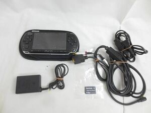 【同梱可】中古品 ゲーム PSP 本体 PSP3000 ピアノブラック 動作品 バッテリー無し 充電器 メモリースティック16GB付