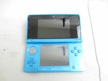 【同梱可】中古品 ゲーム ニンテンドー3DS 本体 CTR-001 ライトブルー 動作品 充電器付き_画像5