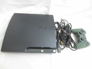 【同梱可】中古品 ゲーム プレイステーション3 PS3本体 CECH-2000A チャーコルブラック 動作品 周辺機器あり