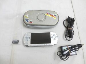 【同梱可】中古品 ゲーム PSP 本体 PSP3000 ミスティックシルバー 動作品 メモリースティック 2GB 充電器付き