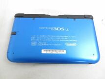 【同梱可】中古品 ゲーム ニンテンドー3DS LL 本体 SPR-001 ブルー×ブラック 動作品 取扱説明書 箱付き_画像4